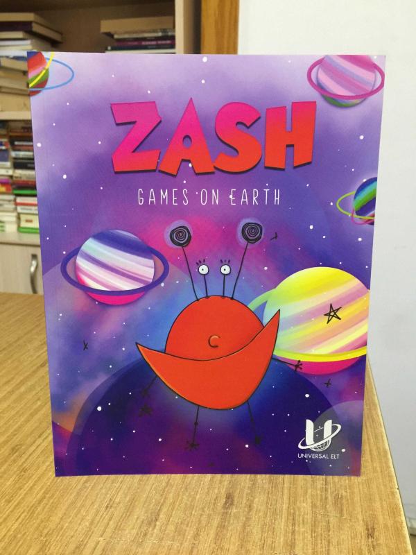 ZASH Games on Earth Level 1/2 UNIVERSAL ELT (İlkokul ve Ortaokul Öğrencilerine Yönelik İngilizce Hikaye Kitabı)