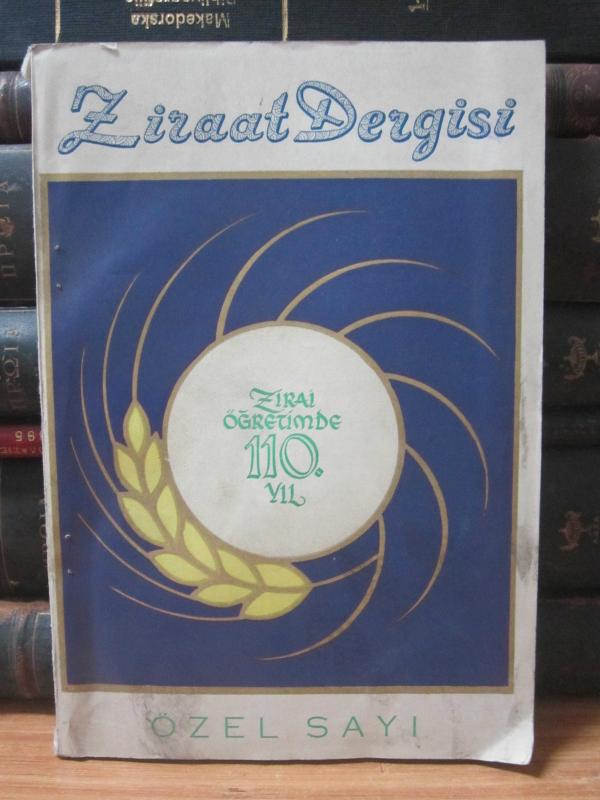 Ziraat Dergisi - Sayı 176-177 - Aralık 1958 Ocak 1959 - Türk Yüksek Ziraat Mühendisleri Birliği